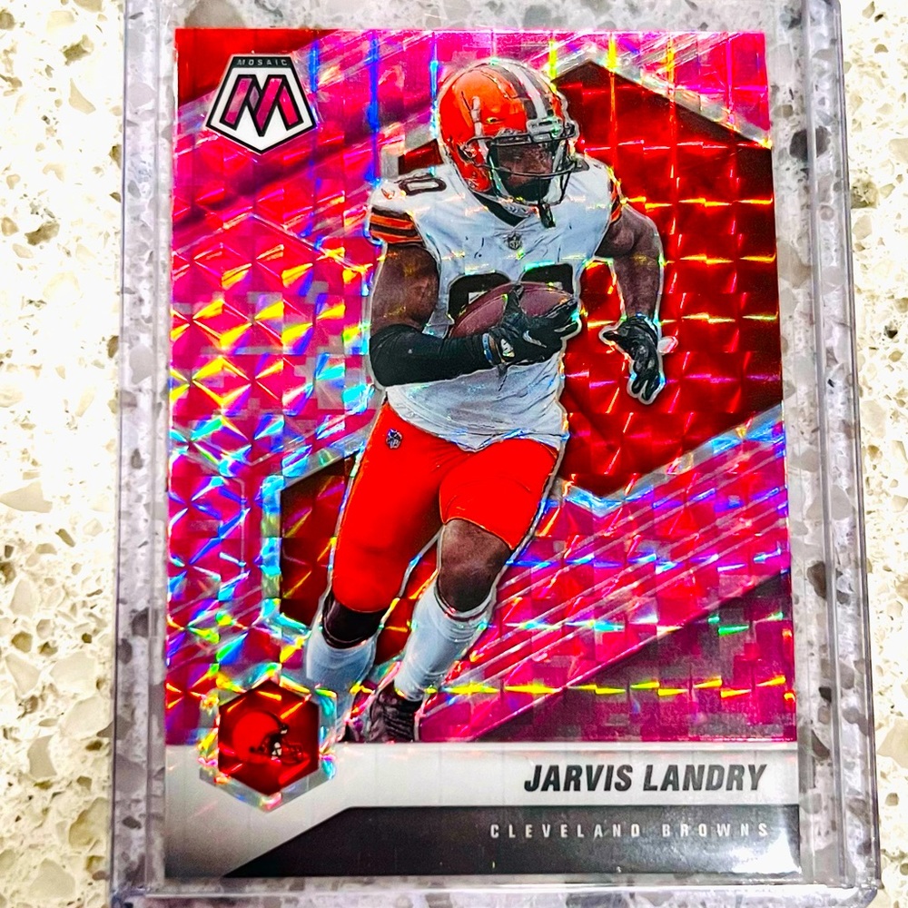 JARVIS LANDRY MOSAIC PRIZM CARD 2021 no.55 CLEVELAND BROWNS NFL